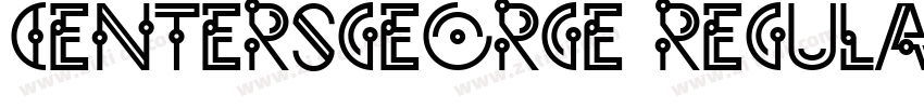 CentersGeorge Regula字体转换
